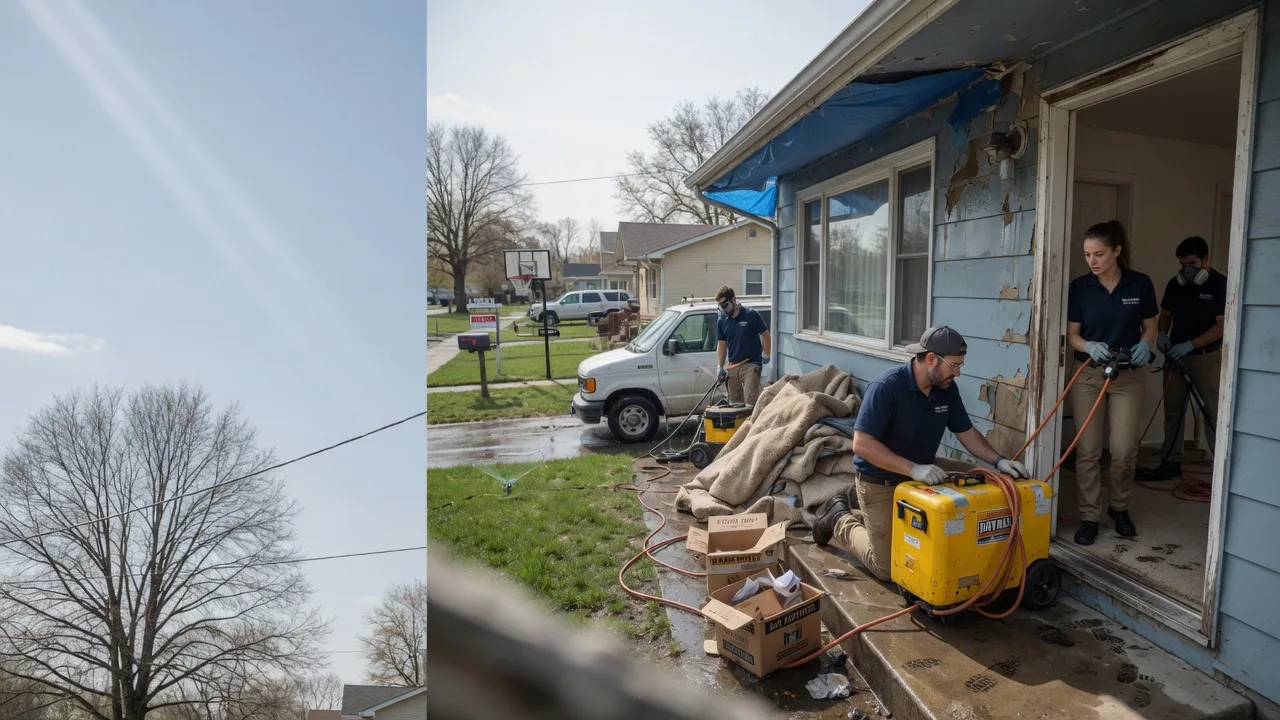 Basement Flood Cleanup in Butler, OK near me